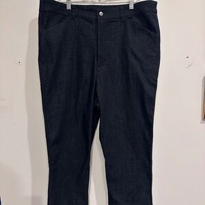 Smak Parlour Black Denim Capri